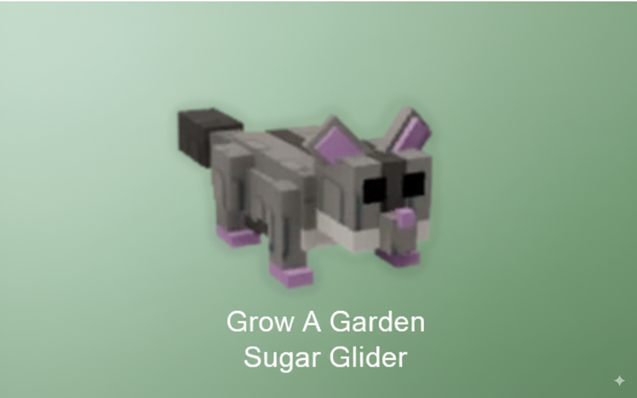 sugar glider Grow a garden